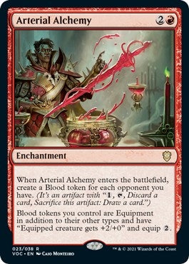 Image for Arterial Alchemy (23) (Commander: Innistrad: Crimson Vow) - Magic: The Gathering