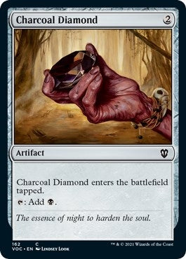 Image for Charcoal Diamond (162) (Commander: Innistrad: Crimson Vow) - Magic: The Gathering