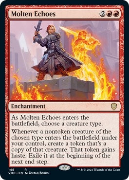 Image for Molten Echoes (148) (Commander: Innistrad: Crimson Vow) - Magic: The Gathering