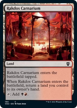 Image for Rakdos Carnarium (180) (Commander: Innistrad: Crimson Vow) - Magic: The Gathering