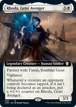 Image for Rhoda, Geist Avenger (Extended Art) (46) (Commander: Innistrad: Crimson Vow) - Magic: The Gathering