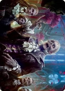 Image for Undead Butler Art Card (37) (Art Series: Innistrad: Crimson Vow) - Magic: The Gathering