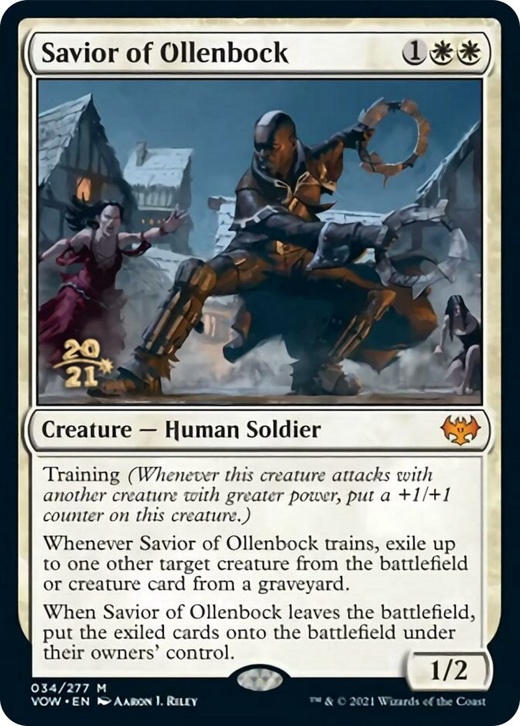 Image for Savior of Ollenbock (34) (Prerelease Cards) - Magic: The Gathering