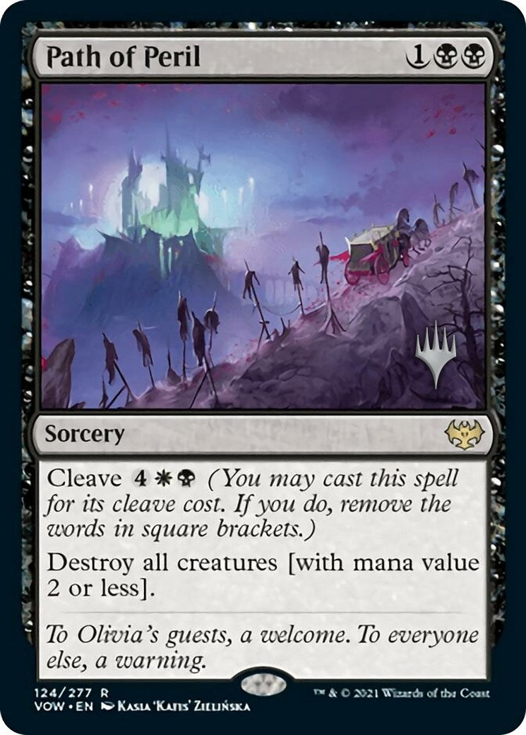 Image for Path of Peril (124) (Promo Pack: Duskmourn: House of Horror) - Magic: The Gathering