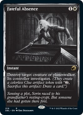 Image for Fateful Absence (18) (Innistrad: Double Feature) - Magic: The Gathering