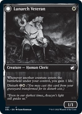 Image for Lunarch Veteran (27) (Innistrad: Double Feature) - Magic: The Gathering