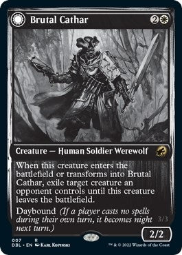 Image for Brutal Cathar (7) (Innistrad: Double Feature) - Magic: The Gathering