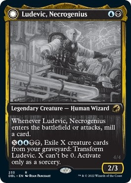 Image for Ludevic, Necrogenius (233) (Innistrad: Double Feature) - Magic: The Gathering