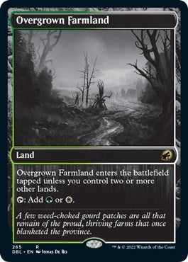 Image for Overgrown Farmland (265) (Innistrad: Double Feature) - Magic: The Gathering
