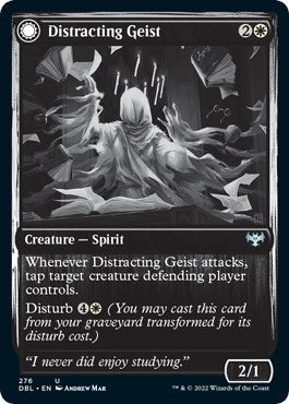 Image for Distracting Geist (276) (Innistrad: Double Feature) - Magic: The Gathering