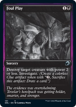 Image for Foul Play (101) (Innistrad: Double Feature) - Magic: The Gathering