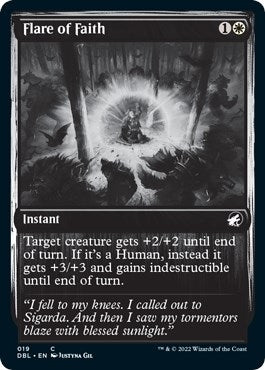 Image for Flare of Faith (19) (Innistrad: Double Feature) - Magic: The Gathering