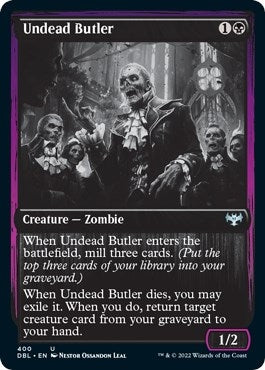 Image for Undead Butler (400) (Innistrad: Double Feature) - Magic: The Gathering