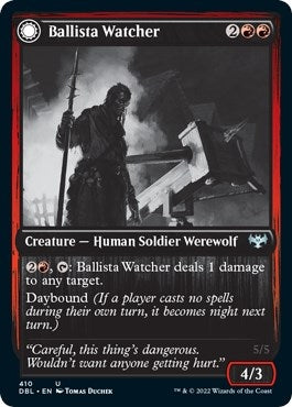 Image for Ballista Watcher (410) (Innistrad: Double Feature) - Magic: The Gathering