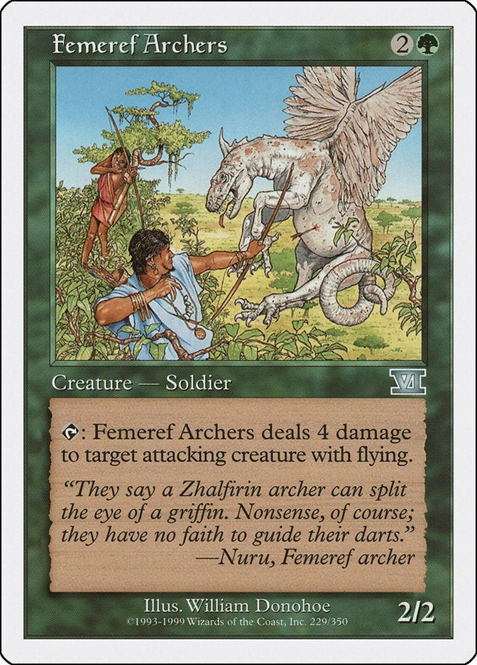 Image for Femeref Archers (229) (Classic Sixth Edition) - Magic: The Gathering