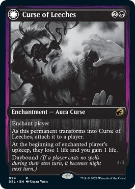 Image for Curse of Leeches (94) (Innistrad: Double Feature) - Magic: The Gathering