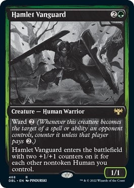 Image for Hamlet Vanguard (468) (Innistrad: Double Feature) - Magic: The Gathering