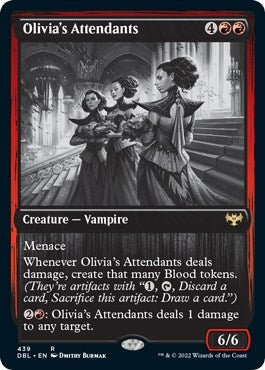 Image for Olivia's Attendants (439) (Innistrad: Double Feature) - Magic: The Gathering