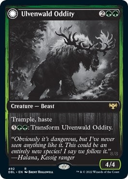Image for Ulvenwald Oddity (492) (Innistrad: Double Feature) - Magic: The Gathering