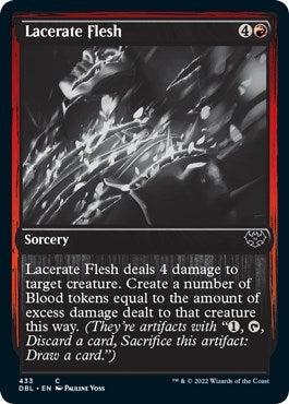 Image for Lacerate Flesh (433) (Innistrad: Double Feature) - Magic: The Gathering