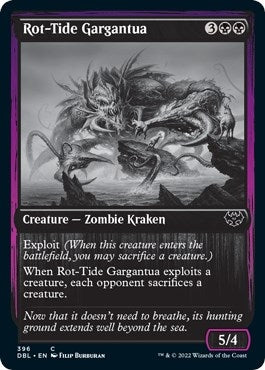 Image for Rot-Tide Gargantua (396) (Innistrad: Double Feature) - Magic: The Gathering