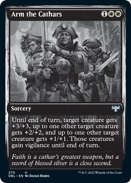 Image for Arm the Cathars (270) (Innistrad: Double Feature) - Magic: The Gathering