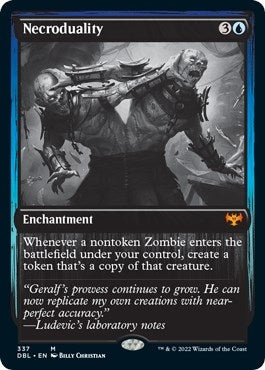 Image for Necroduality (337) (Innistrad: Double Feature) - Magic: The Gathering