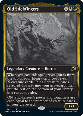Image for Old Stickfingers (234) (Innistrad: Double Feature) - Magic: The Gathering