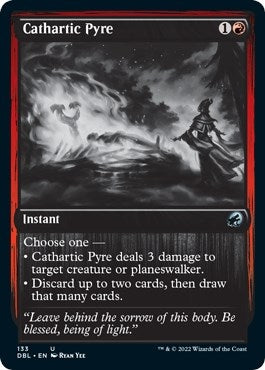 Image for Cathartic Pyre (133) (Innistrad: Double Feature) - Magic: The Gathering