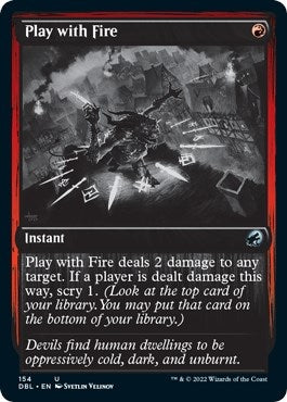 Image for Play with Fire (154) (Innistrad: Double Feature) - Magic: The Gathering