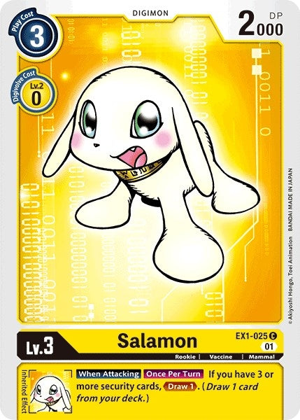 Image for Salamon (EX1-025 C) (Classic Collection) - Digimon Card Game