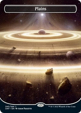 Image for Plains (240) (Borderless) (240) (Unfinity) - Magic: The Gathering
