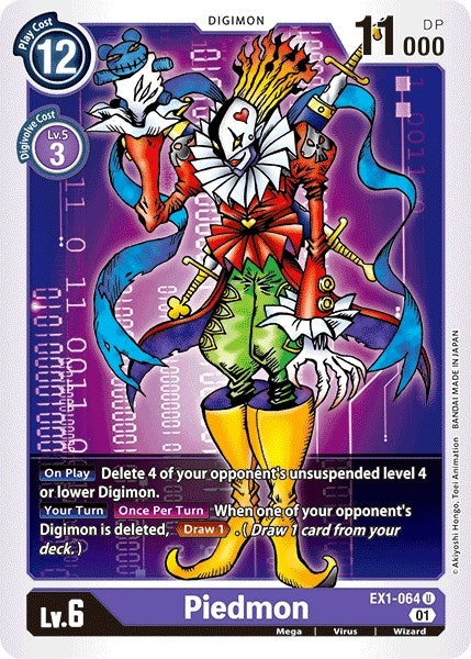 Image for Piedmon (EX1-064 U) (Classic Collection) - Digimon Card Game