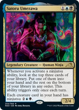 Image for Satoru Umezawa (234) (Kamigawa: Neon Dynasty) - Magic: The Gathering