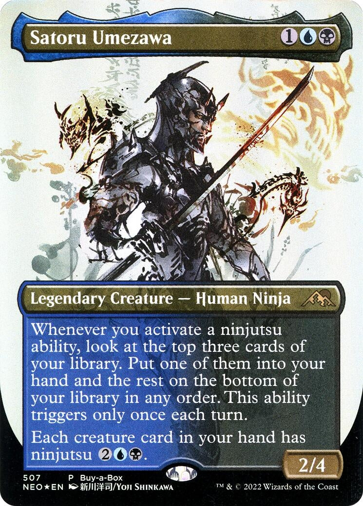 Image for Satoru Umezawa (507) (Buy-A-Box Promos) - Magic: The Gathering