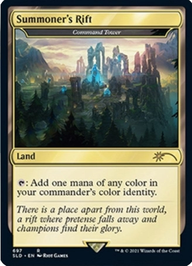 Image for Summoner's Rift - Command Tower (697) (Secret Lair Drop Series) - Magic: The Gathering
