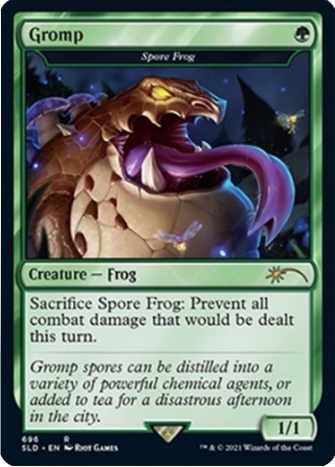 Image for Gromp - Spore Frog (696) (Secret Lair Drop Series) - Magic: The Gathering