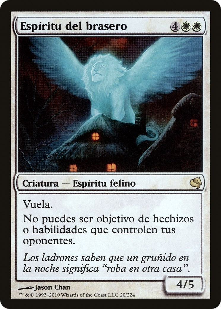 Image for Spirit of the Hearth (Spanish) - "Espiritu del brasero" (20) (Magic Encyclopedia 2011 (Salvat)) - Magic: The Gathering