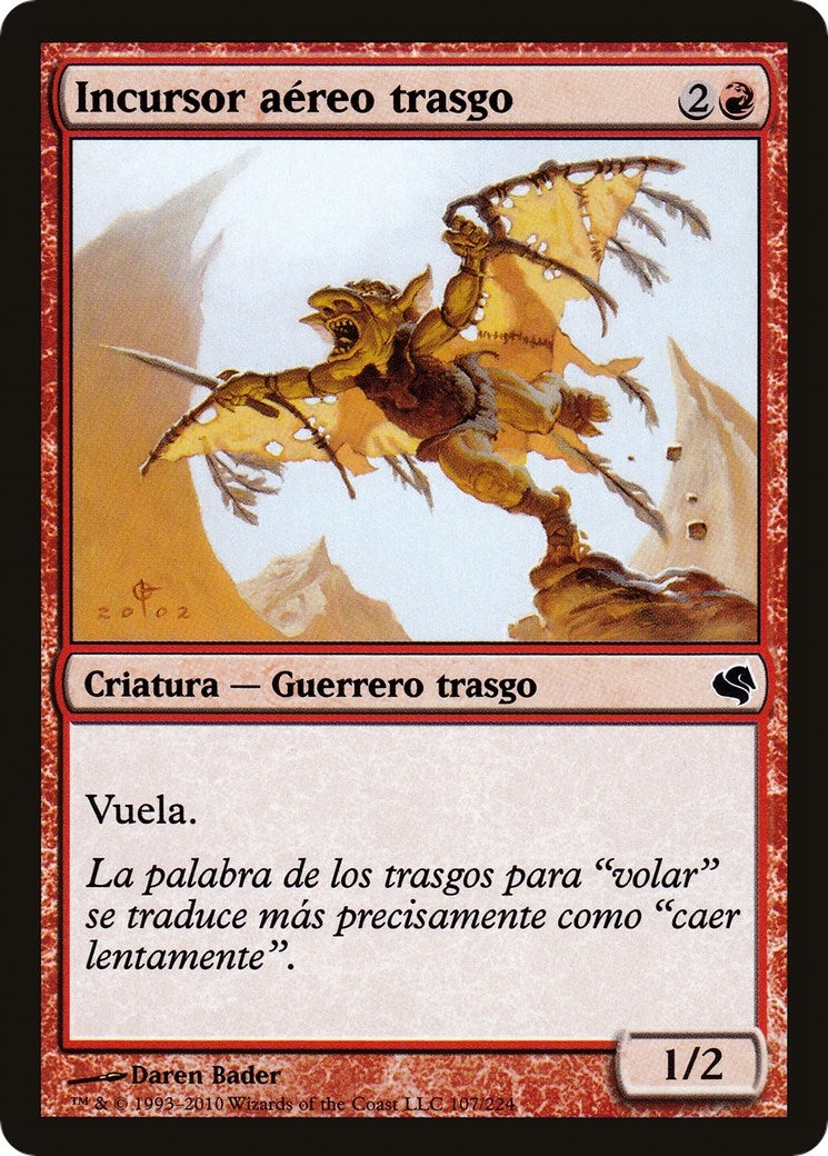 Image for Goblin Sky Raider (Spanish) - "Incursor aereo trasgo" (107) (Magic Encyclopedia 2011 (Salvat)) - Magic: The Gathering