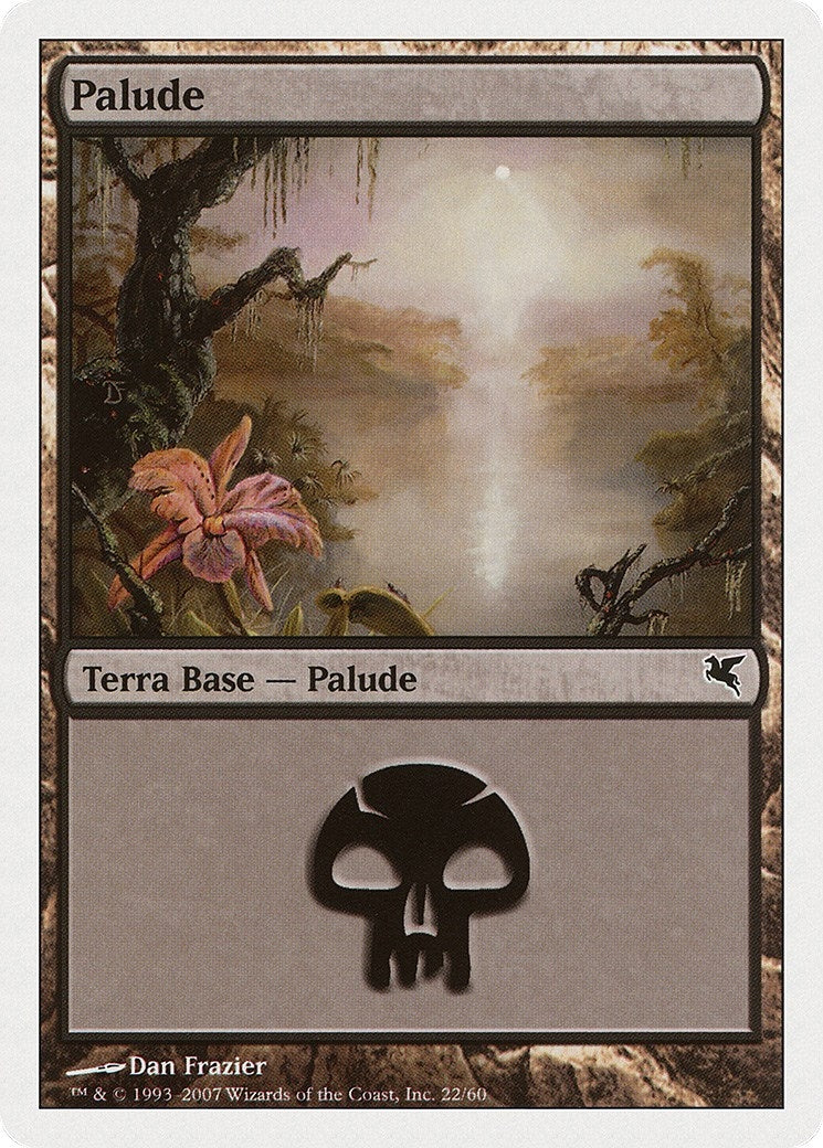 Image for Swamp (Italian) - "Palide" (E22) (E22) (Magic Encyclopedia 2005 (Salvat/Hachette)) - Magic: The Gathering