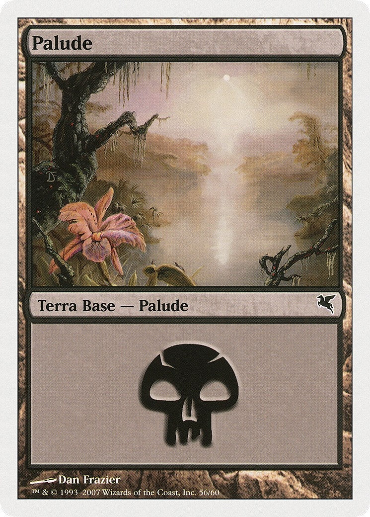 Image for Swamp (Italian) - "Palide" (D56) (D56) (Magic Encyclopedia 2005 (Salvat/Hachette)) - Magic: The Gathering