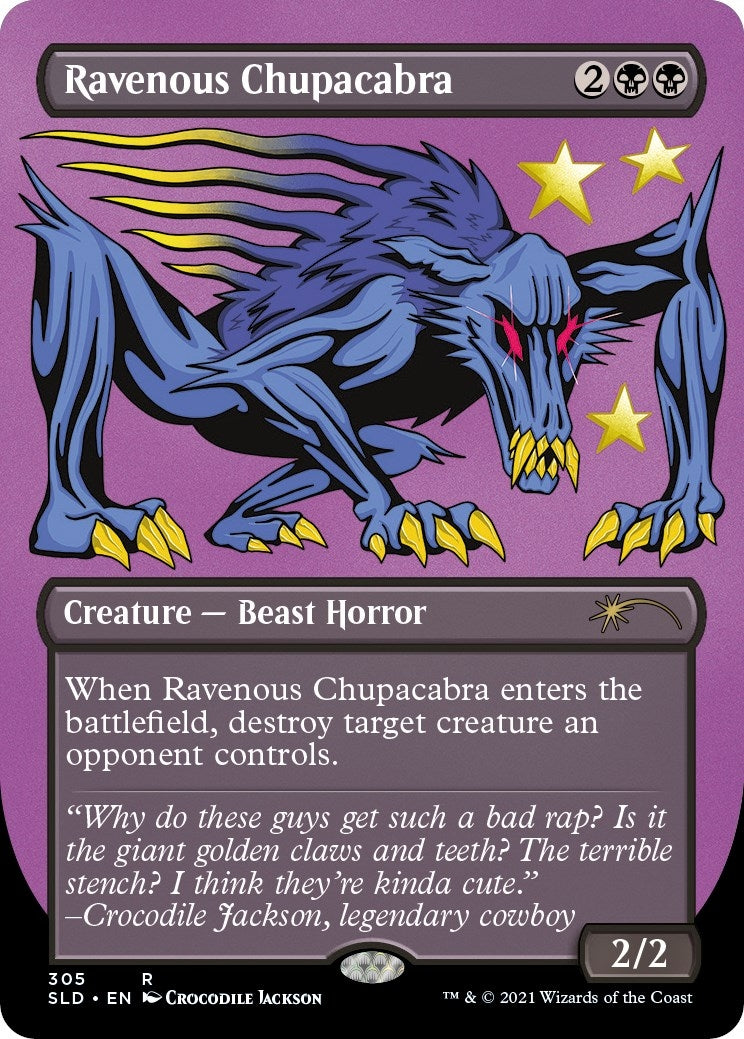 Image for Ravenous Chupacabra (305) (305) (Secret Lair Drop Series) - Magic: The Gathering
