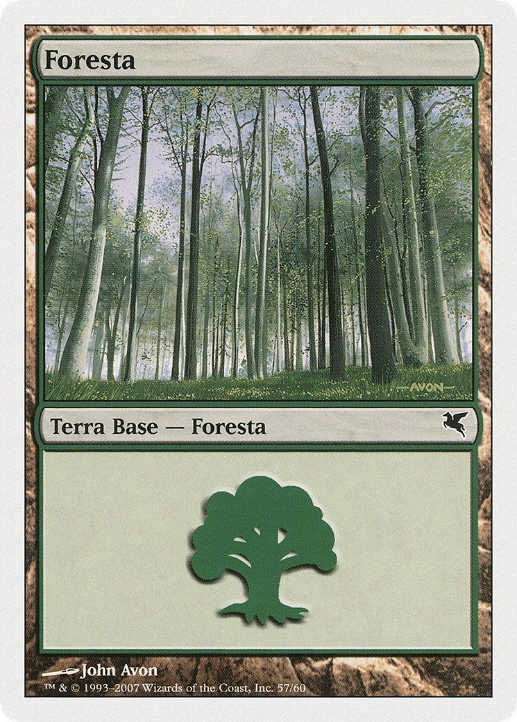 Image for Forest (Italian) - "Foresta" (B57) (B57) (Magic Encyclopedia 2005 (Salvat/Hachette)) - Magic: The Gathering