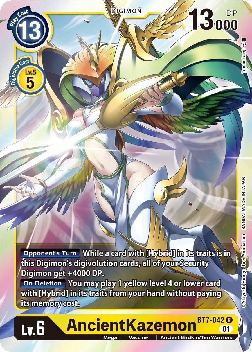 Image for AncientKazemon (BT7-042 R) (Next Adventure) - Digimon Card Game