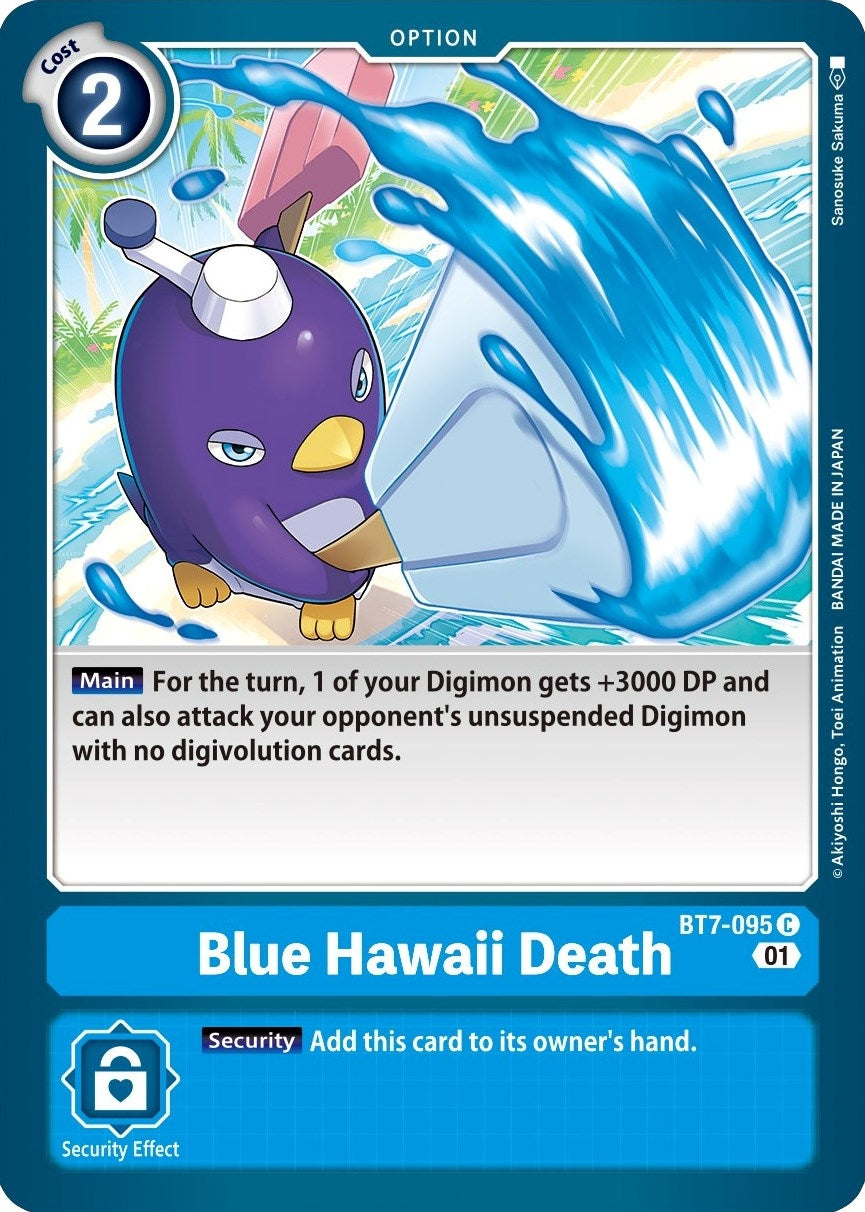 Image for Blue Hawaii Death (BT7-095 C) (Next Adventure) - Digimon Card Game