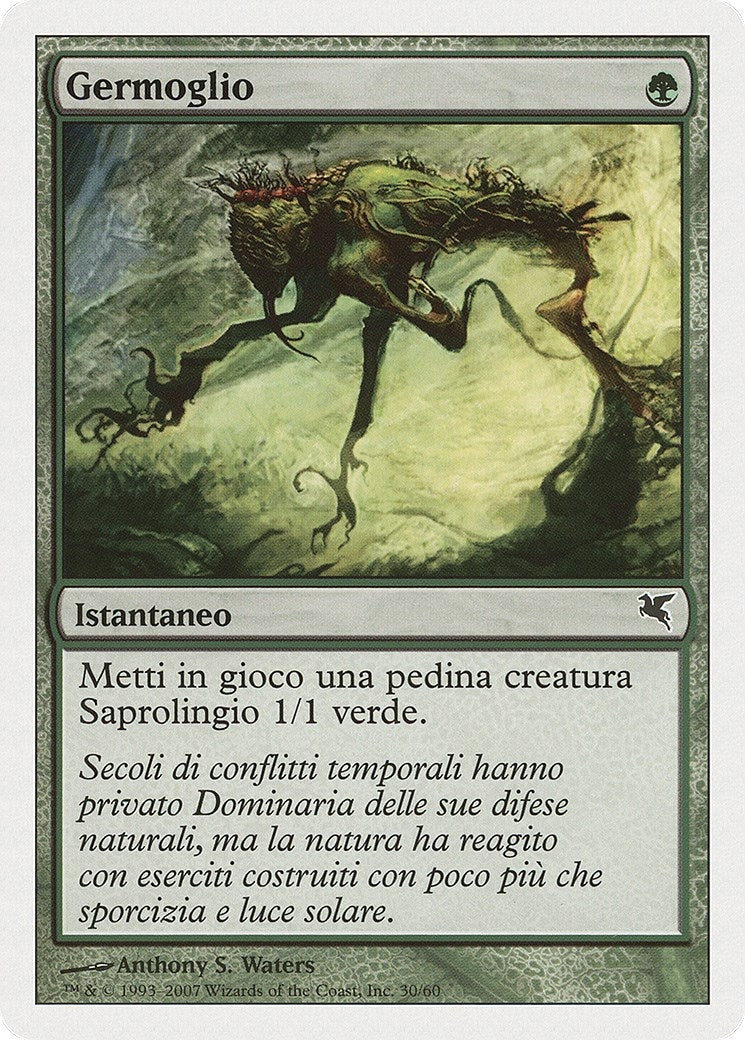 Image for Sprout (Italian) - "Germoglio" (J30) (J30) (Magic Encyclopedia 2005 (Salvat/Hachette)) - Magic: The Gathering