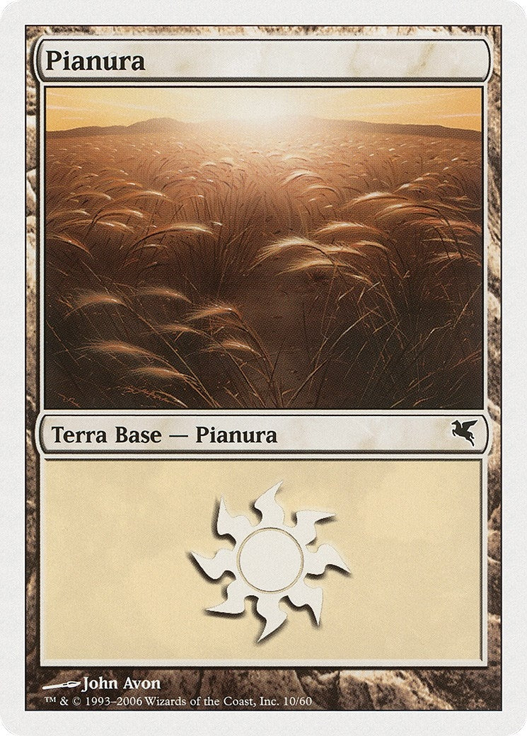 Image for Plains (Spanish) - "Llanura" (G10) (G10) (Magic Encyclopedia 2005 (Salvat/Hachette)) - Magic: The Gathering