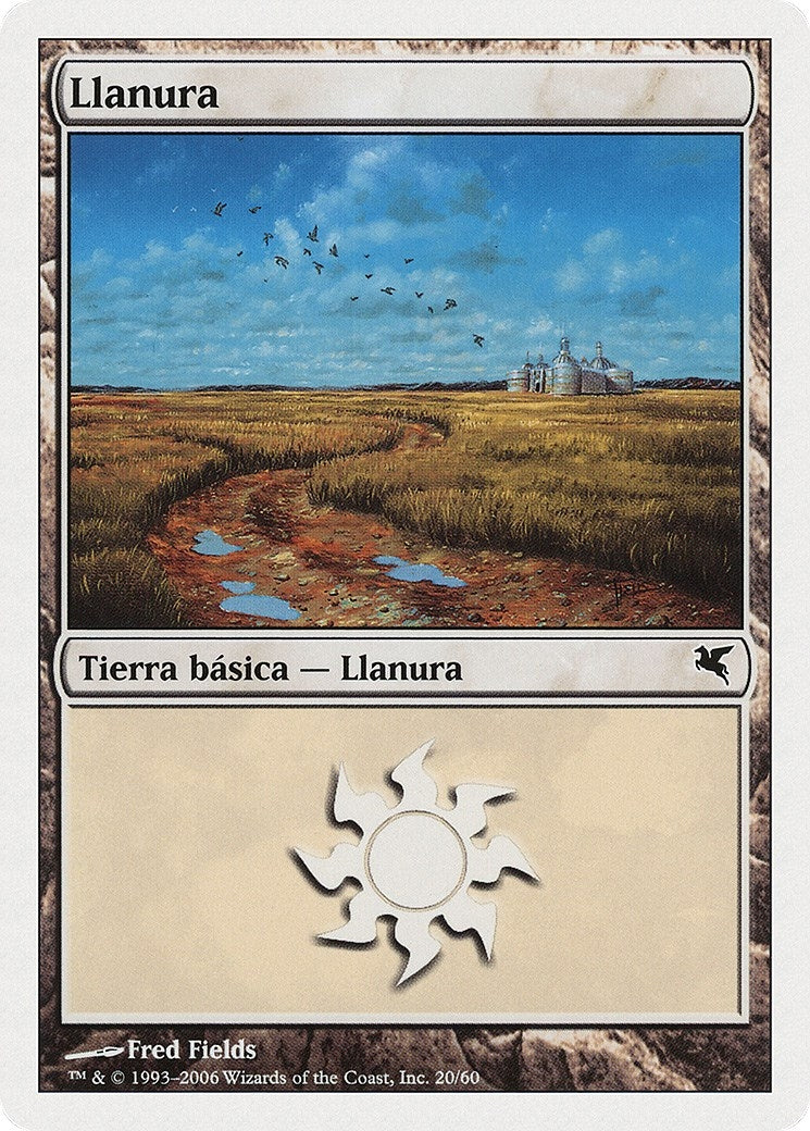 Image for Plains (Spanish) - "Llanura" (G20) (G20) (Magic Encyclopedia 2005 (Salvat/Hachette)) - Magic: The Gathering