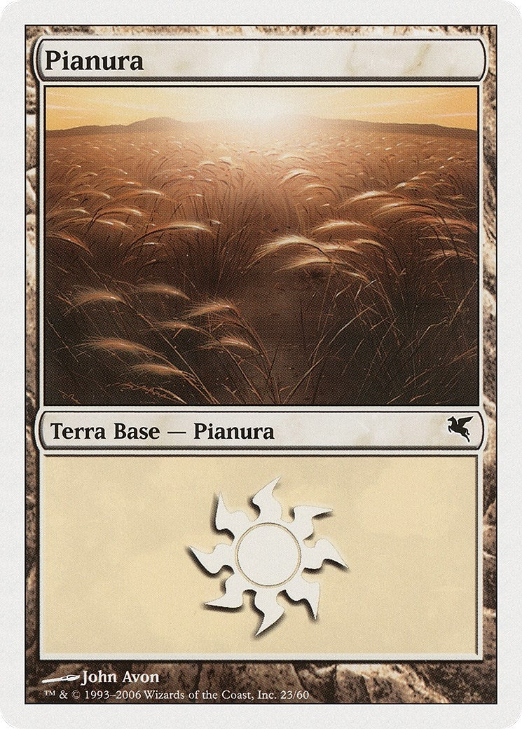 Image for Plains (Spanish) - "Llanura" (G23) (G23) (Magic Encyclopedia 2005 (Salvat/Hachette)) - Magic: The Gathering