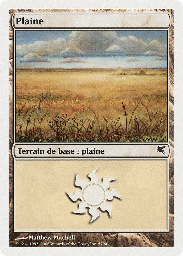 Image for Plains (French) - "Plaine" (G57) (G57) (Magic Encyclopedia 2005 (Salvat/Hachette)) - Magic: The Gathering
